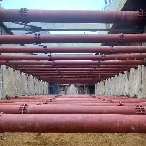 Acéltartók alkalmazása metróépítésben