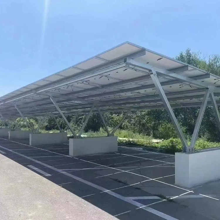 BIPV vízálló fotovoltaikus autóbeálló