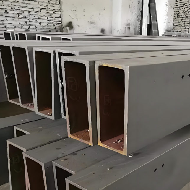 Finomított négyzet és téglalap alakú csövek